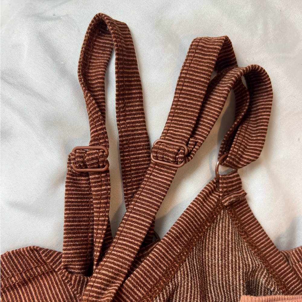 LuLaRoe Tank/Spaghetti Strap Rust Jumpsuit - Picture 6 of 6